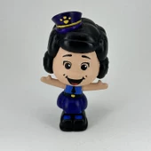 Giggle McDimples Kendi Biblonu Kendin Boya Seti - 3 Boyutlu Sevimli Biblolar + 5 Akrilik Boya ve Fırça Seti - 2