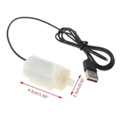 Usb Girişli Mini Yatay Dalgıç Su Pompası DC 2.5V-6V 120L/H - 6