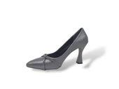 Zerhan 355 Kadın Platin Taşlı Kadeh Topuk Stiletto Ayakkabı - 3