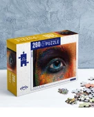 5 Yaş Renkler ve Göz Puzzle 260 Parça Oyunzu - 1