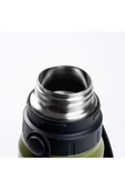 SANTECO YEŞİL ÇİFT KATMANLI TUTACAKLI PASLANMAZ ÇELİK TERMOS 1.2L - 3