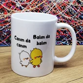 Canım Da Canım Balım Da Balım Tasarımlı Kupa Bardak - 1