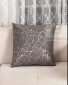 Altın Varaklı Yaldızlı Dekoratif Şık 2'li Kırlent Kılıfı (2 Adet) thumbnail 3