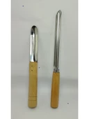 Hagiki (2 Li Set) Sebze Oyacağı Kabak Patlıcan Biber Oyacağı Uzun ve Kısa Oyacak (2 Li Set) - 1