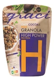 Graci ( High Power ) - Yulaf, Kakao ve Bezelyeli Granola- Kahvaltılık Gevrek ) - - 1