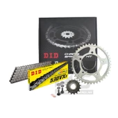 Did-Jt 1995-2005 Suzuki GSF 1200 Bandit S Uyumlu Zincir Dişli Set Çelik Renk - 2