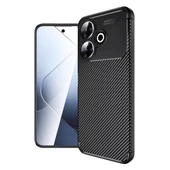 Xiaomi Redmi 13 4G Kılıf Focus Carbon Silikon Kapak - 1