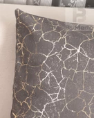 Altın Varaklı Yaldızlı Dekoratif Şık 2'li Kırlent Kılıfı (2 Adet) thumbnail 4