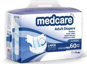 Medcare Belbantlı Classic Hasta Bezi 60 Adet Large - 1