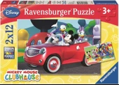 Ravensburger 2x12 Parça Puzzle Walt Disney Mickey 075652 - 1