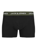 Jack Jones Oluver Solıd 5 Li Paket Erkek Boxer 12259103 - 4