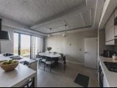 Bone Avize Sarkıt Aydınlatma - 40 cm, Beton Grisi Fiberglass, Beton Görünümlü Sıva, E27 Duy - 2