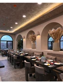 Fiberglass Duvar Apliği E14 Duylu - 30 cm, Traverten Görünümlü Kapadokya Renk Bej - 5