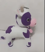 Milk İnek Amigurumi Organik Oyuncak - 1