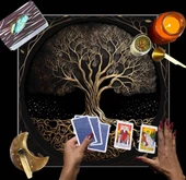 Sunak Bezi, Wiccan Malzemeleri, Spiritüel Tarot Bezi Astroloji Tarot Duvar Dekoru, Kutsal Bez - 1