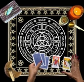 Sunak Bezi, Wiccan Malzemeleri, Spiritüel Tarot Bezi Astroloji Tarot Duvar Dekoru, Kutsal Bez - 1