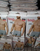 Namaldı Erkek Likralı Boxer 128 - 6 Adet  XL Siyah thumbnail 12