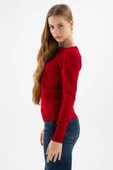 FASHION FRIENDS KADIN BİSİKLET YAKA KAZAK 24K0245K1 - 2