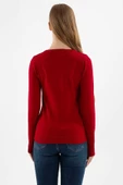 FASHION FRIENDS KADIN BİSİKLET YAKA KAZAK 24K0245K1 - 5