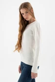 FASHION FRIENDS KADIN BİSİKLET YAKA KAZAK 24K0245K1 - 10