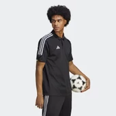 Adidas Tiro23 L Polo Black Erkek Spor Tişört HS3578 - 4
