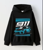 911 Kapüşonlu Çocuk Sweatshirt - 2