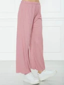 Likralı Bol Paça Rahat Kadın Pijama Altı Tek Alt 2027 - 6