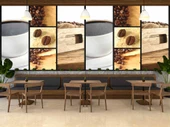 Kahve Temalı Cafe Duvar Kağıdı Baskı - 3