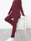 Mevsimlik Uzun Kollu Likralı Kadın Pijama Takımı 2026 - 2