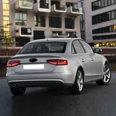 Audi A4 2013-2015 Arka Tampon Alt Eki Spoyleri Çift Eksozlu 8K0807521G - 2