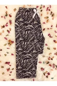 Cepsiz Viskon Yazlık Kadın Pijama Altı - 1