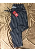 Rahat Kalıp Cepli Süet Pijama Altı - 1
