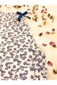 Çiçek Motifli Cepsiz Viskon Yazlık Kadın Pijama Altı - 2