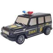 Uzaktan Kumandalı Mercedes Polis Jeep 1:20 Ölçek 18 Cm Siyah - 13578-887 - 1