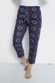 Cepsiz Kışlık Polar Kadın Pijama Altı Tek Alt je24 - 1