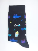 2 Çift Sineme Stil Parfümlü Soket Kadın Çorap 2cine - 3