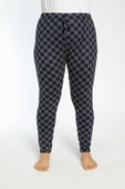 Büyük Beden Cepli Viskon Yazlık Kadın Pijama Altı Tek Alt y12 - 1