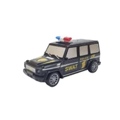 Uzaktan Kumandalı Mercedes Polis Jeep 1:20 Ölçek 18 Cm Siyah - 13578-887 - 4