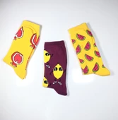 3'lü Meyve Sepeti Soket Çorap myv3 - 1