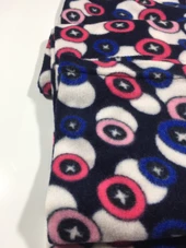 Puantiyeli Cepsiz Kışlık Polar Kadın Pijama Altı - 2