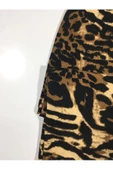 Leopar Desenli Cepli Süet Kışlık Pijama Altı 2021-s10 - 3