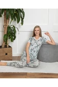 Nefes Alan Terletmeyen Kadın Pijama Takımı 5057 - 2