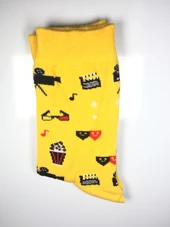 2 Çift Sineme Stil Parfümlü Soket Kadın Çorap 2cine - 2