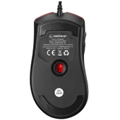 Mouse Oyuncu RGB Ledli 7 Tuşlu Makrolu 6400 Dpi Rampage SMX-R33 Limbo Kırmızı - 7