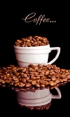 Kahve Fincanlı Cafe Duvar Kağıdı Baskı - 5