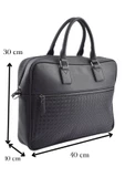 15.6 Unisex Deri Laptop Bölmeli Evrak Çantası 8683255013333 - 3