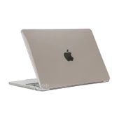 McStorey Macbook Air M1 Kılıf 13inç Kristal Parlak (TouchID'li M1 Air) A2337 A2179 A1932 ile Uyumlu - 5