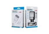 Dramex D21M 2.0A 1mt Kablolu Micro USB Şarj Cihazı - Beyaz - 2