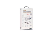 Syrox J46 1.6A 1mt Kablolu Lightning Şarj Cihazı - Beyaz - 2