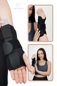 El Bilek Splinti Airtex siyah Sol Taraflı Bileklik Destekleyici Korsesi WS-0012 - 1